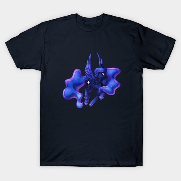 Night dance - Luna T-Shirt by ShinePaw